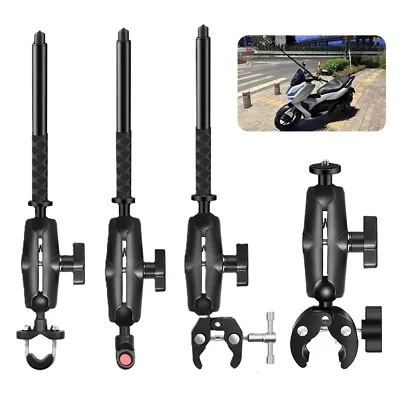 Motorcycle Panoramic Handlebar Mount Invisible Selfie Stick For GoPro Insta360 • $9.90