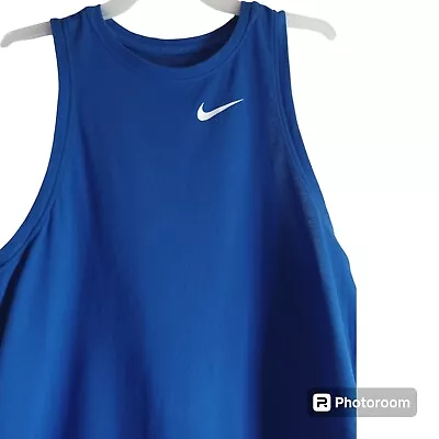 Nike DRI-FIT Sleeveless Shirt Blue Size S • $12.99