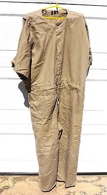 Real DOC State Prison Jail Inmate Uniform Jumpsuit Khaki Size 4X 4XL • $25