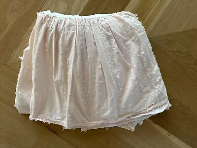 Restoration Hardware Crib Skirt Blush Pink • $35