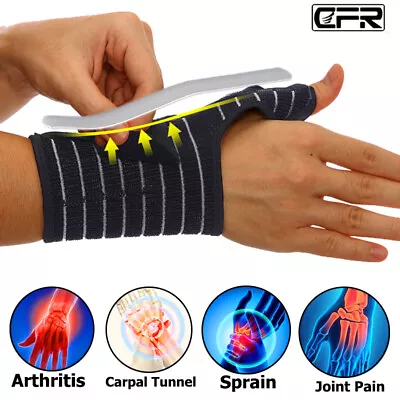 £12.49 • Buy Thumb Spica Support Arthritis De Quervains And Splint Tendonitis Breathable CFR