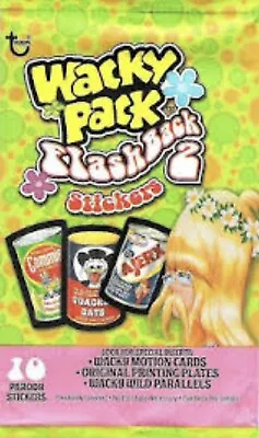 2008 Wacky Packages 2nd Flashback Series Complete Your Set U PICK BASE • $0.99