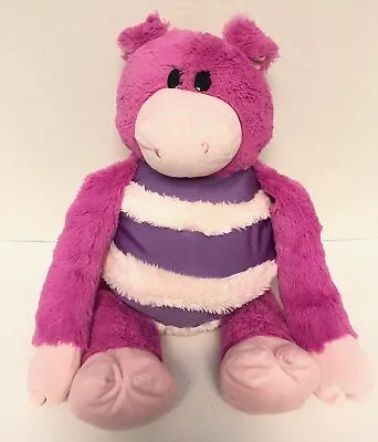 Mushabelly ZOE PIG 20  Microbead Plush Pink Purple Grumble Chatter Jay H8 • $26.84