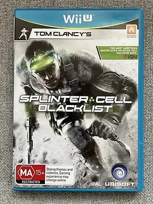 Tom Clancy's Splinter Cell: Blacklist (Nintendo Wii U) • $19.99