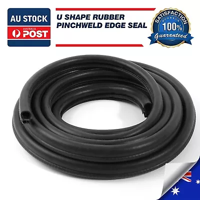 Rubber U Channel Edge Trim Car Door Hood Trunk Edging Protection Pinchweld Strip • $40.39