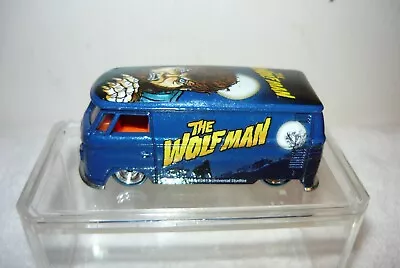 Hot Wheels 2012 The Wolfman Volkswagen T1 Panel Bus Blue LOOSE • $10