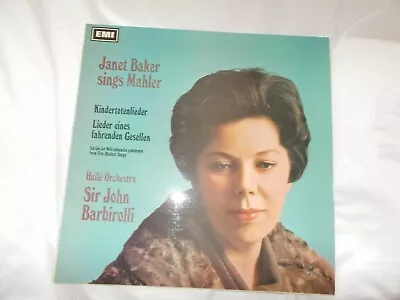 Janet Baker Uk Lp 'sings Mahler' - Mint Vinyl! Almost Mint Sleeve! Amazing!!! • £14.99