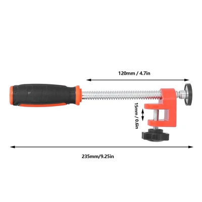£16.63 • Buy GH Single Spindle Edge Clamp F Typed Fast Multifunctional Fixed Straight Edge Cl