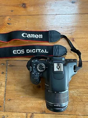 Canon EOS 600D 18.0MP - Black (Kit W/ 18-55mm Lens Charger Battery & Bag) • £73