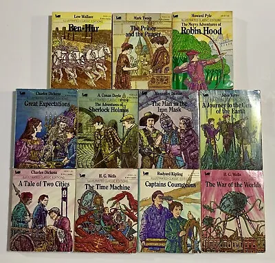 Lot Of 11 Moby Books Illustrated Classic Editions Vintage Mini Pocket Paperback • $46.26