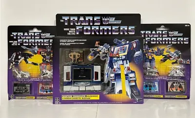 Hasbro G1 Transformers Lot - Walmart Reissue Soundwave/Tapes • $150