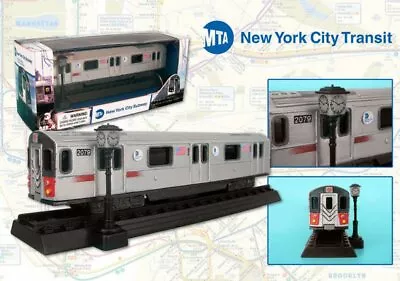 Mta Diecast New York City Subway Car Gray Diecast Car By Daron Rt8555 • $27.99