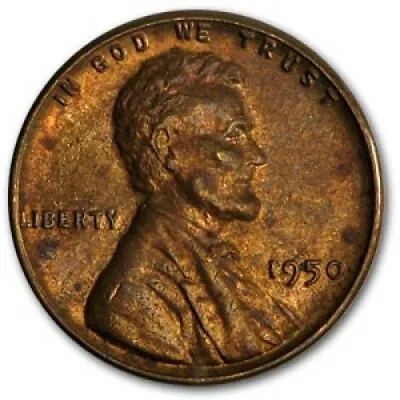 1950 P - Lincoln Wheat Penny - G/VG • $1.85