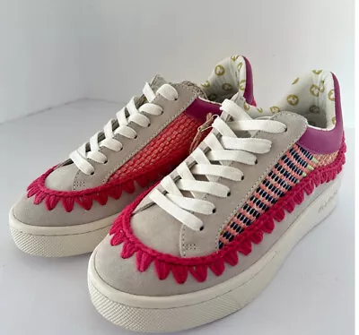 31-Mou Eskimo Sneaker Lace Up Mixed Materials For Women Size 7 • $99.99
