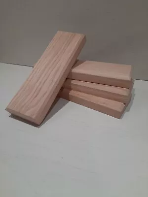 Solid Oak Display Plinths 4pcs 250x82x25mm • £19.99