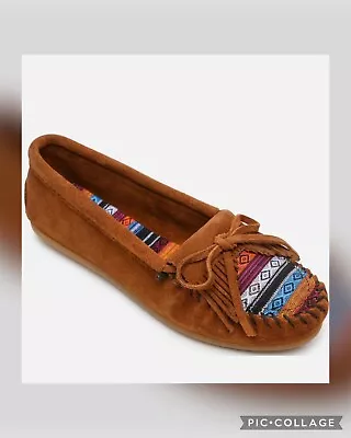 Minnetonka Kilty Moccasins 9.5 • $29.99