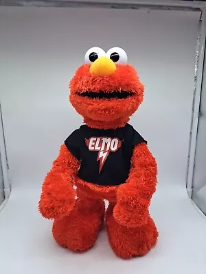 2010 Hasbro Let's Rock ELMO 14  Dancing Singing Plush Toy Works Great • $9.97