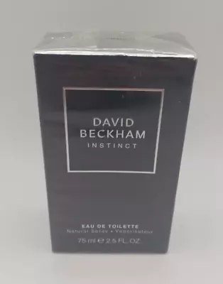 David Beckham Instinct Men's Eau De Toilette Natural Spray 75ml C201 • £18.99