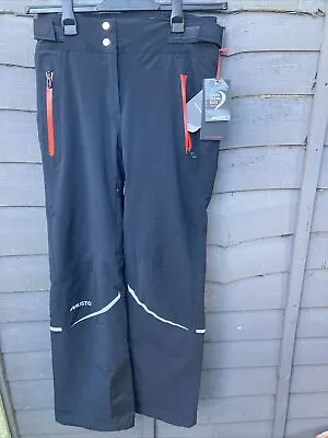 Musto Evolution Snowdrift BR1 Womens Black Ski Trousers Size 8 BNWT • £110