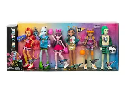 £146.25 • Buy Monster High Doll Ghoul Spirit 6 Pack Set Sporty Collection Toy Dolls Mattel