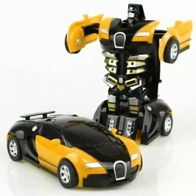 Auto Deformed Robot Vehicle Transformation Action Figure Car Toy Model Kids Toys • $9.80