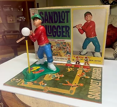 EXCELLENT & COMPLETE Vintage 1968 Sandlot Slugger Baseball Game  - WORKS GREAT! • $53.33