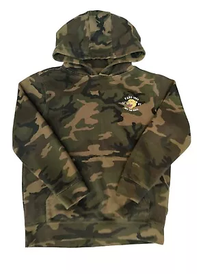 Vans Off The Wall Camouflage Pullover Hoodie Boys Size M Medium • £16.08