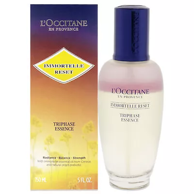 Immortelle Reset Triphase Essence By Loccitane For Women - 5 Oz Essence • $61.83