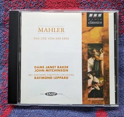 Gustav Mahler: Das Lied Von Der Erde - Dame Janet Baker - BBC Radio Classics  • £5