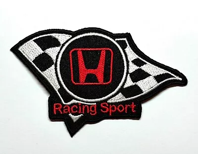 Embroidered Patch - Honda Racing Sport  - NEW - Iron-on/Sew-on  • $6