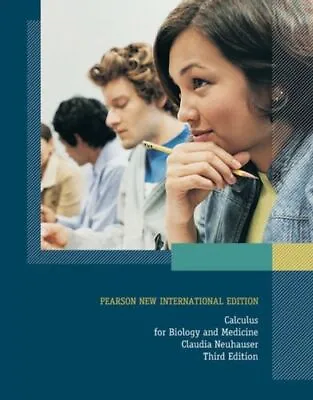 $126.04 • Buy Calculus For Biology And Medicine Pearson New International Edition GY English N