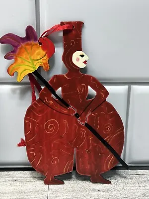 Signed Judie Bomberger Metal Art Sculpture Cirque De Soleil  Le Palmier  W STAND • $29.99