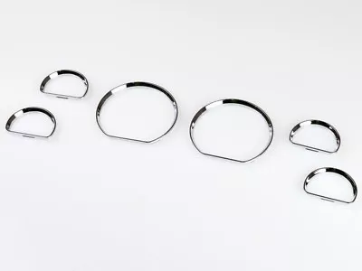 Ford 94-04 Mustang Chrome Dash Gauge Ring Bezel Set • $44.36