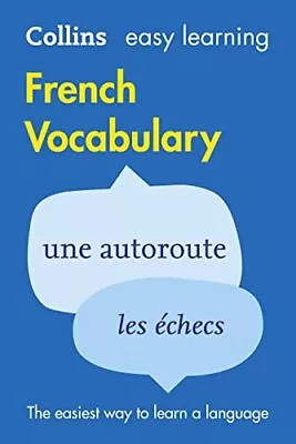 Easy Learning French Vocabulary: Tr... Collins Diction • £6.99