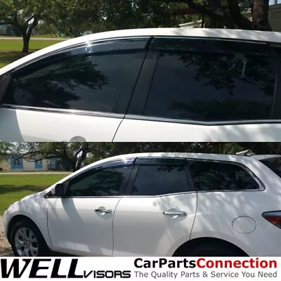 WellVisors Window Visors 07-12 Mazda CX-7 Side Deflectors  Deflectors • $71.99