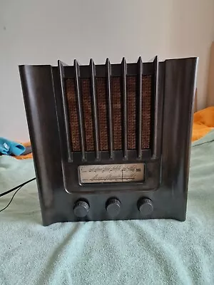 Murphy Radio AD94 Vintage Valve Radio Working But Sold As Restoration Project • £120