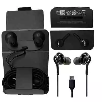 Samsung Type-C In-Ear AKG Earphone -Black S22 S23 S24 Plus Note 20 Google AU • $27