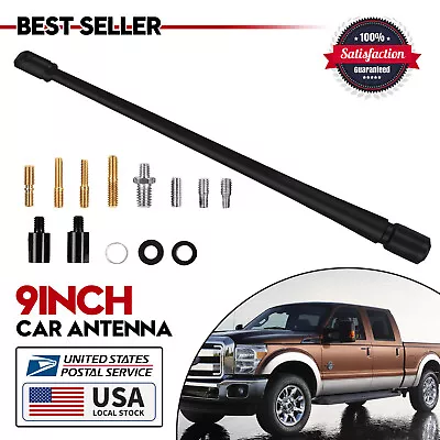 9  Short FM AM Mini Stubby Car Antenna Mast For Ford F150 & Super Duty Trucks • $11.99