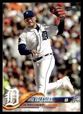 2018 Topps Jose Iglesias Detroit Tigers #32 • $2.10