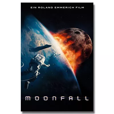 Astronaut Moonfall Movie Poster Film Art Picture Print Bedroom Wall Decor 24x36 • $10.55