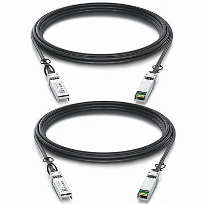 2 Packs For Cisco SFP-H10GB-CU2.5M 10G SFP Direct Attach Copper Cable 2.5m/8.2ft • $21.99