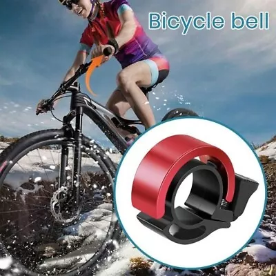 New Bicycle Bell Aluminum Alloy Bike Bell Handlebar Alarm Ring Invisible Bell • $10.99