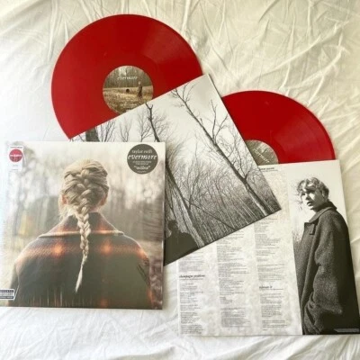 Taylor Swift Rare Evermore Ltd Ed Red Vinyl Lp New Sealed U S Import  Great Lp • £22.99