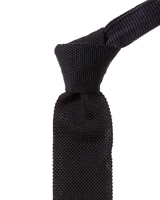 Alton Lane Navy Blue Knit Silk Tie Men's Blue O/S • $20.99