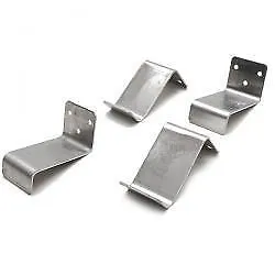  Aluminum Fuel Gas Tank Permanent Hold Down Brackets (set Of 4) Boat • $14.95