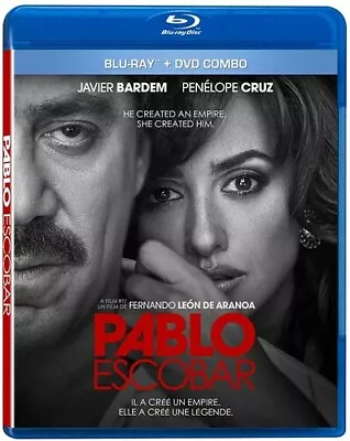 NEW Bluray + Dvd ~ Pablo Escobar - 1980s Columbia Drug Lord Film Penelope Cruz • $9.98