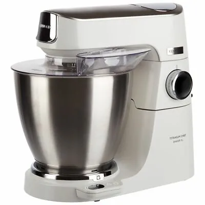 £506 • Buy Kenwood KVL65.001WH Chef Stand Mixer With 6.7 Litres Bowl 1200 Watt White
