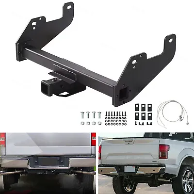 2'' Receiver Trailer Towing Hitch Class 4 Fits Ford F150 2015-2023 10000lb Black • $169.78