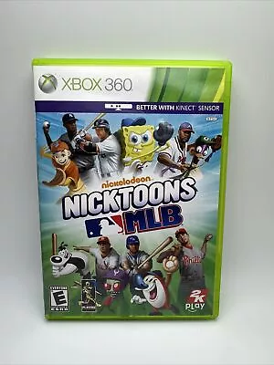 Nicktoons MLB (Microsoft Xbox 360 2011) Complete Tested Free Shipping! • $14.99