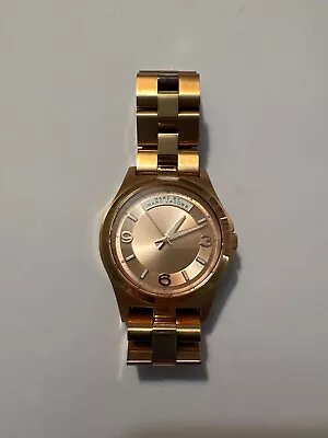 NEW Marc Jacobs Rose Gold Watch Women W/o Tag.  • $35